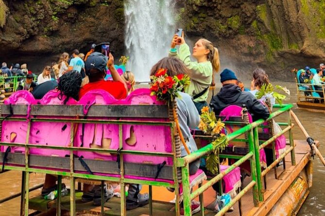 Marrakech : Ouzoud Waterfalls, Guided MountainTour & Boat Ride - A guided mountain walk, not just a photo stop