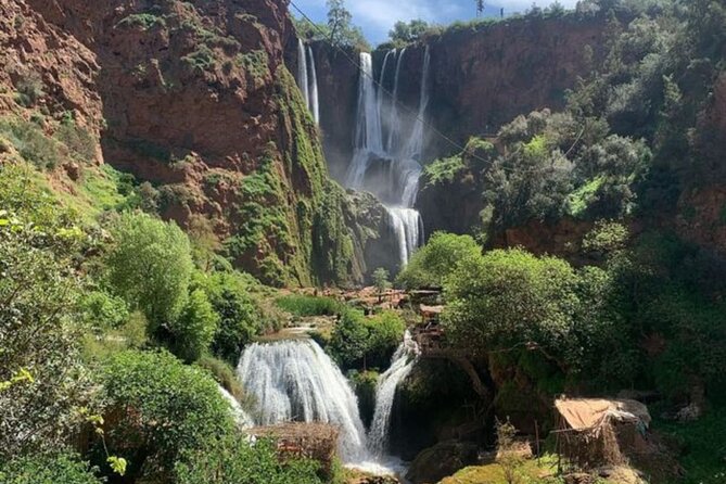 Marrakech : Ouzoud Waterfalls, Guided MountainTour & Boat Ride - The argan oil cooperative and Berber village