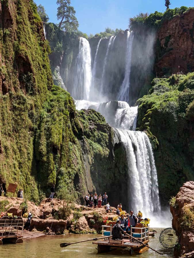 Marrakech : Ouzoud Waterfalls & Guided Tour & Boat Ride - Tagine beside the falls