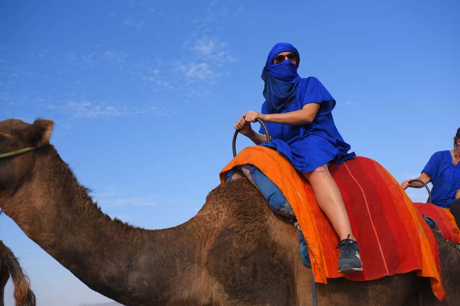 Marrakech: pack quad and camel ride in the palm grove - Learning to handle the quad bike safely