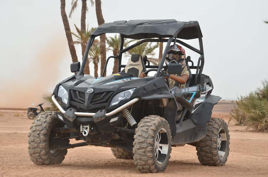 Marrakech: Palm Grove and Desert Buggy excursion - From your Marrakech hotel to the Palmeraie