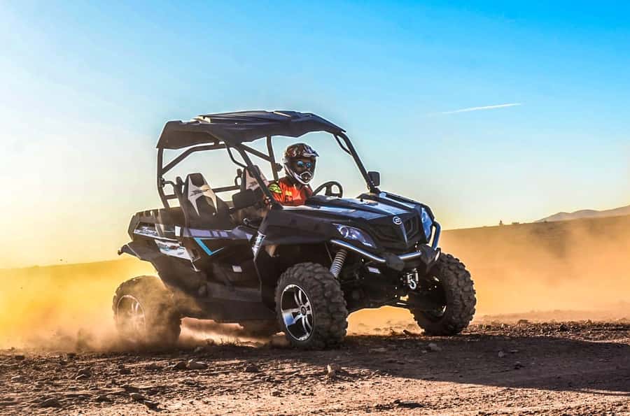 Marrakech: Palm Grove and Desert Buggy excursion - Palm trees, rough tracks, and open Moroccan terrain