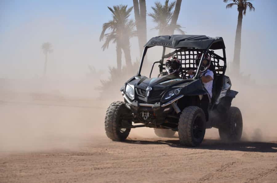 Marrakech: Palm Grove and Desert Buggy excursion - Mint tea in a traditional village setting