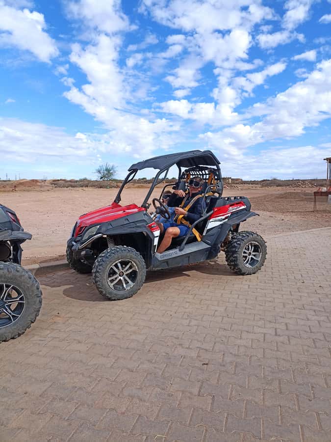 Marrakech: Palm Grove and Desert Buggy excursion - The safety briefing and your first buggy ride