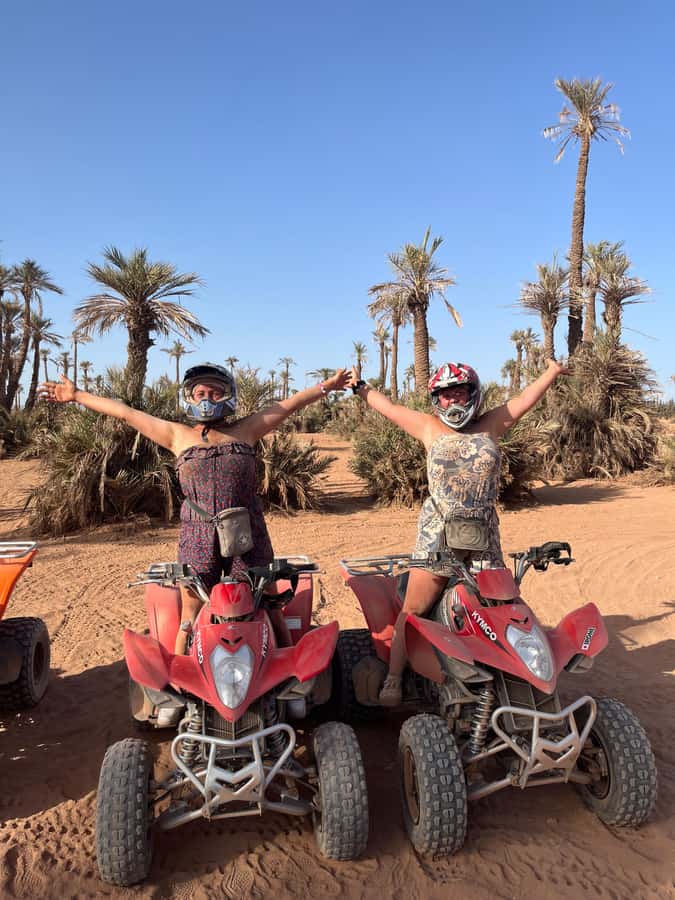 Marrakech: Palm Grove and Jbilat Desert Quad Bike Tour - Two Hours Through Jbilat’s Rocky Desert