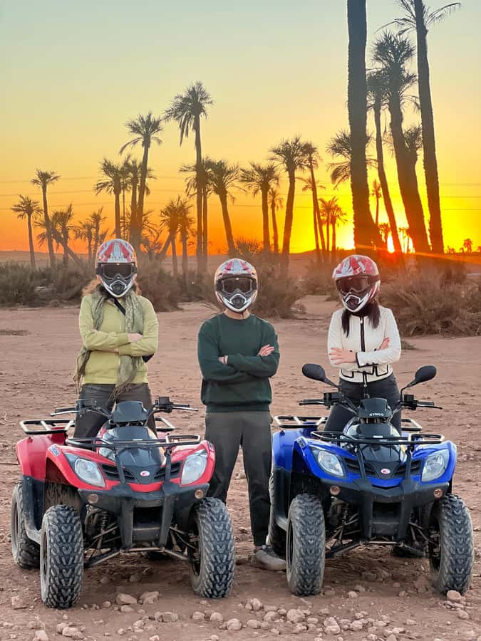 Marrakech: Palm Grove and Jbilat Desert Quad Bike Tour - A Quick Safety Lesson Before You Ride