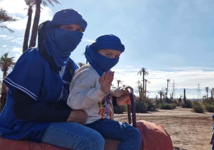 Marrakech: Palmeraie Camel Ride & Traditional Moroccan Spa - Riding a camel through the Palmeraie