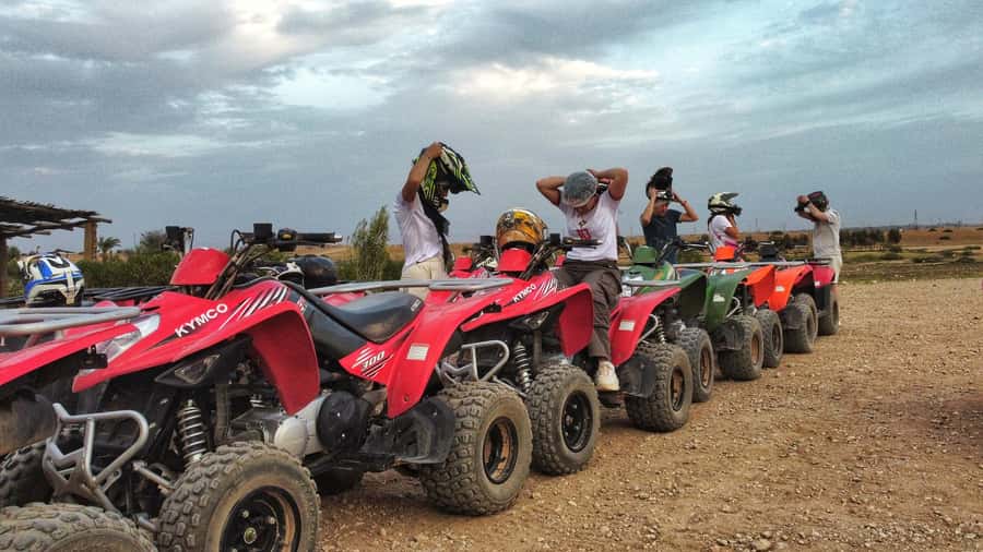 Marrakech: Palmeraie Guided Quad Biking Tour with Tea - Group Size, Speed, and Comfort