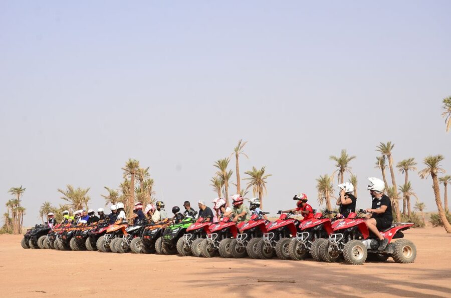 Marrakech: Palmeraie Guided Quad Tour with Tea Break - Another 30 minutes of riding