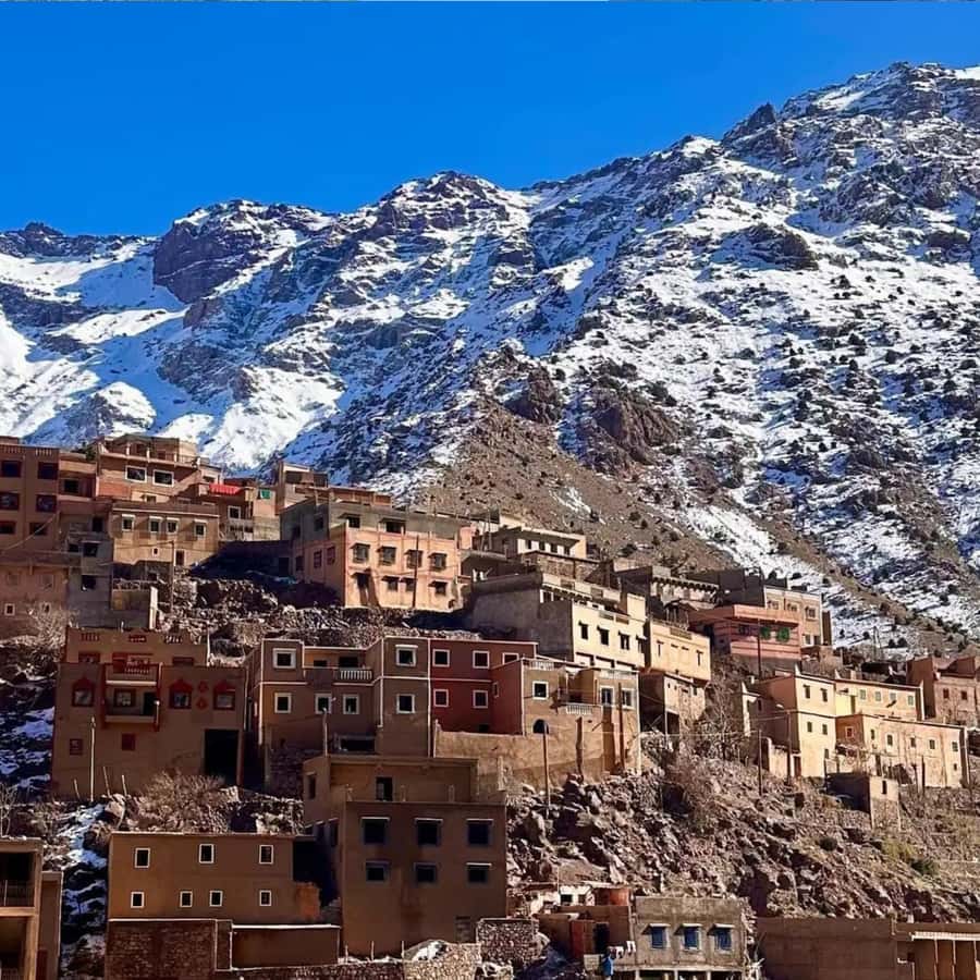 Marrakech: Paragliding, Camel Ride & Berber Villages Trip - The Agafay camel ride and mint tea