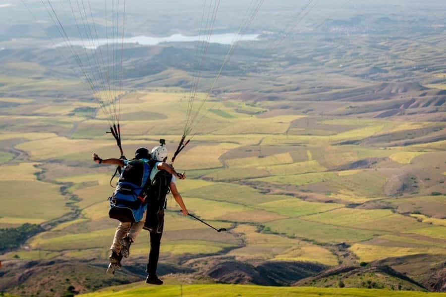 Marrakech: Paragliding over Agafay Desert & Atlas Mnt Views - The 15-Minute Tandem Flight