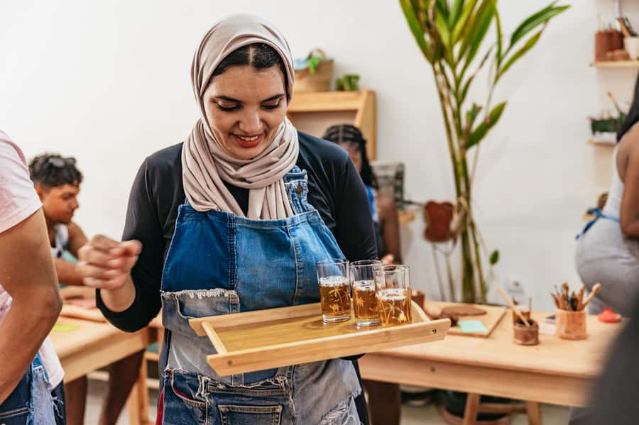 Marrakech: Pottery Workshop with Moroccan Tea - A hands-on break from Marrakech sightseeing