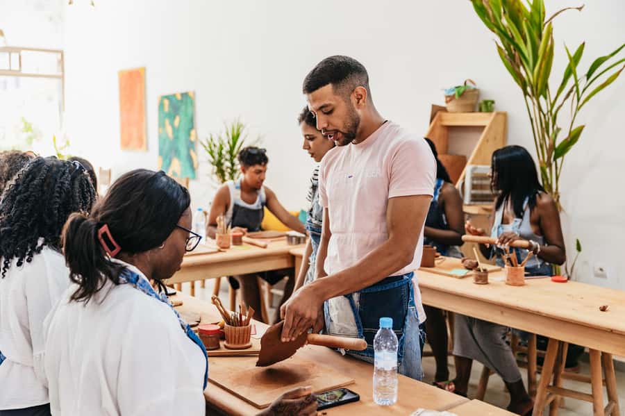 Marrakech: Pottery Workshop with Moroccan Tea - Hand modeling: the easiest place to begin