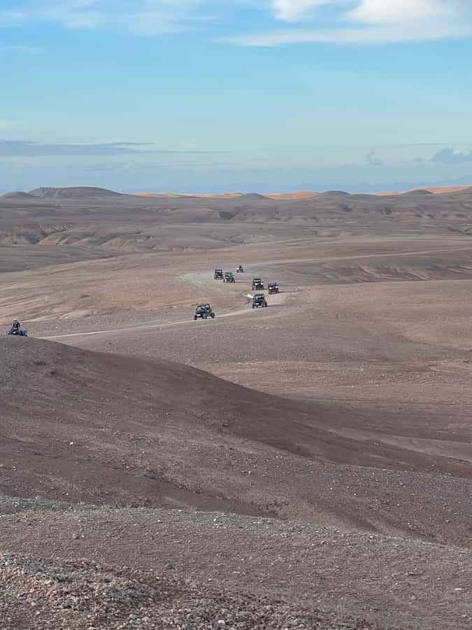 Marrakech: Private Buggy Adventure in Agafay Desert with Tea - Leaving Marrakech for Agafay