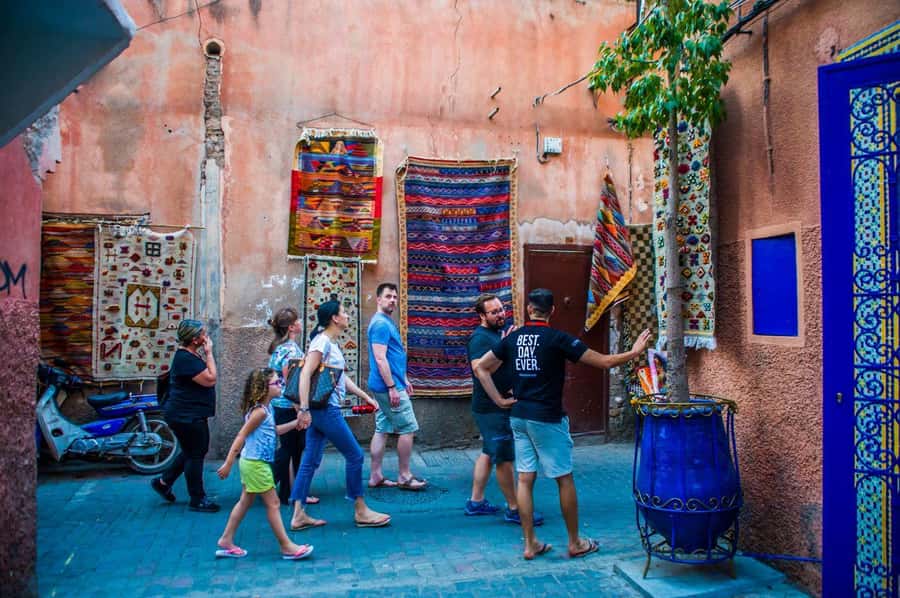 Marrakech Private Medina Tour: Bahia Palace & Ben Youssef - Fresh bread at the communal farran