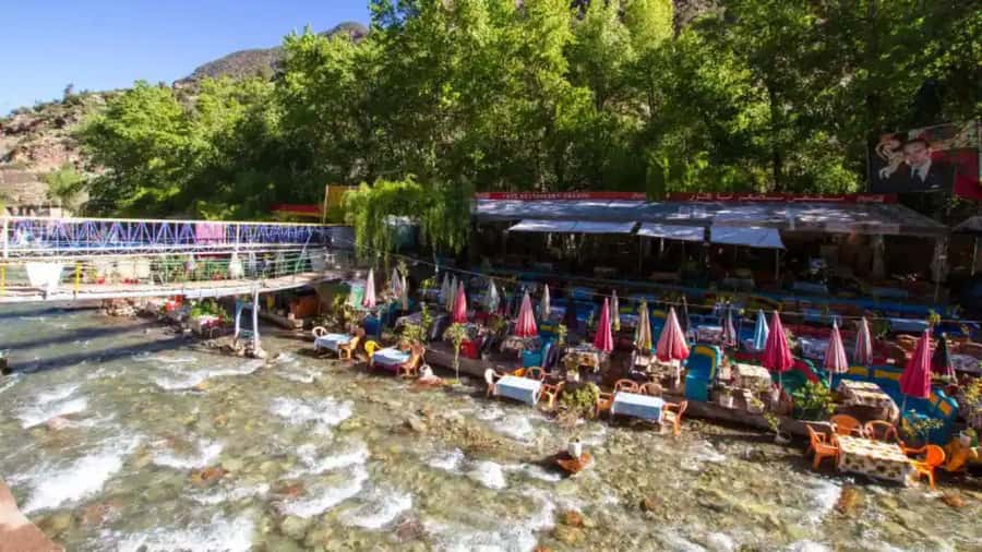 Marrakech : Private To Ourika Valley Atlas Mountains & Lunch - Setti Fadma, river lunch, and the waterfall walk