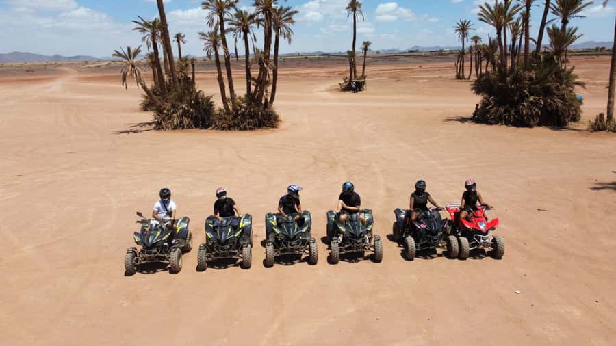 Marrakech: Quad activity in the Palmeraie with Tea break - Transport, timing, and the $18 value