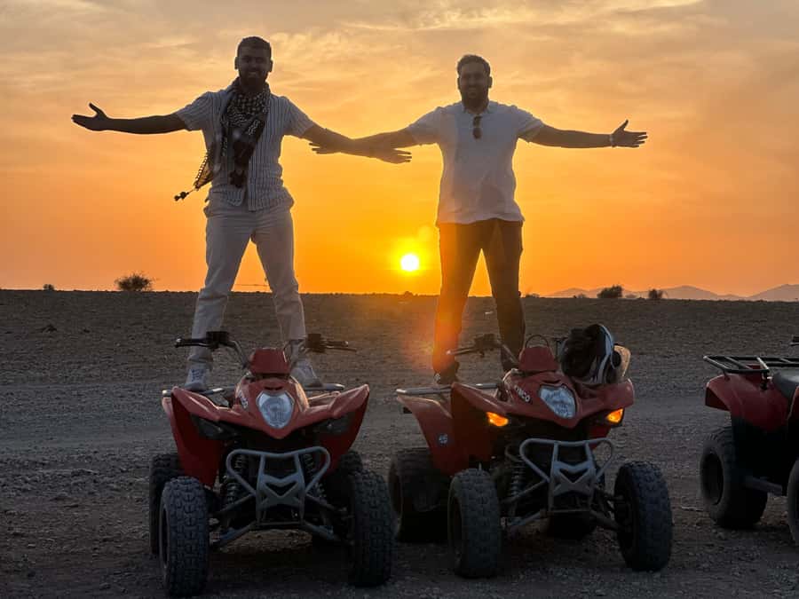 Marrakech: quad Adventure at the Dunes of the palmery desert - Key points at a glance