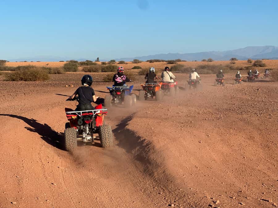 Marrakech: quad Adventure at the Dunes of the palmery desert - What this Marrakech quad trip is really like