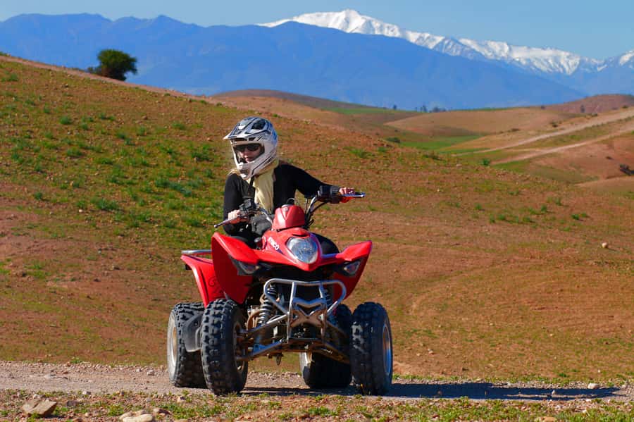 Marrakech: Quad Bike and Camel Ride Tour - Riding through palms, villages, and open desert