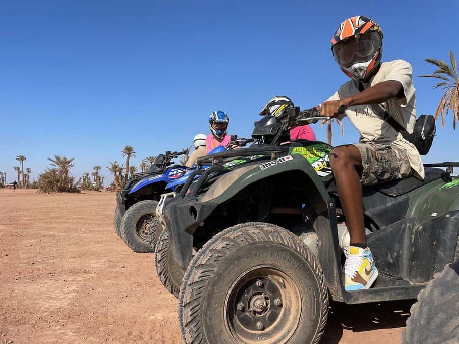 Marrakech: Quad Bike and Camel Ride Tour - Tea, honey bread, and a Berber tent