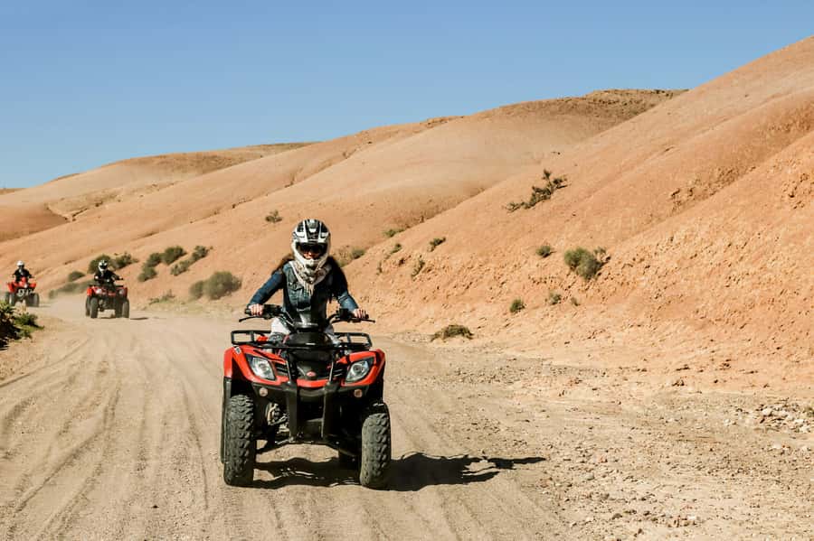 Marrakech Quad Bike Experience: Desert and Palmeraie - Leaving Marrakech for the Jbilets Desert