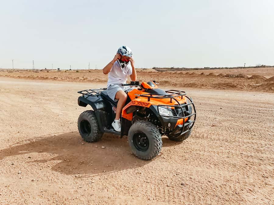 Marrakech: Quad Bike Tour to Palm Oasis and Jbilat Desert - Returning by quad and then minibus