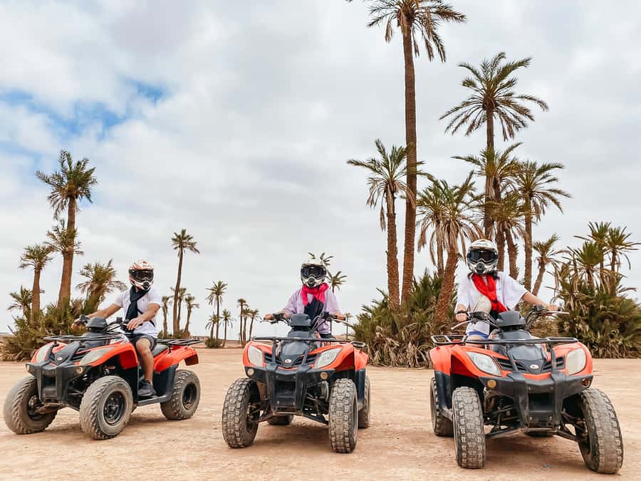 Marrakech: Quad Bike Tour to Palm Oasis and Jbilat Desert - Who should book this Marrakech quad tour?