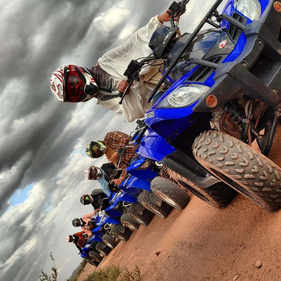 Marrakech: Quad excursion in the palm trees of Marrakech - The photo stop is part of the value