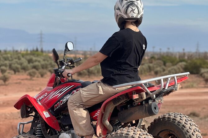 Marrakech: Quad tour in the Palmeraie and desert jbilet - Leaving Marrakech for the Palmeraie