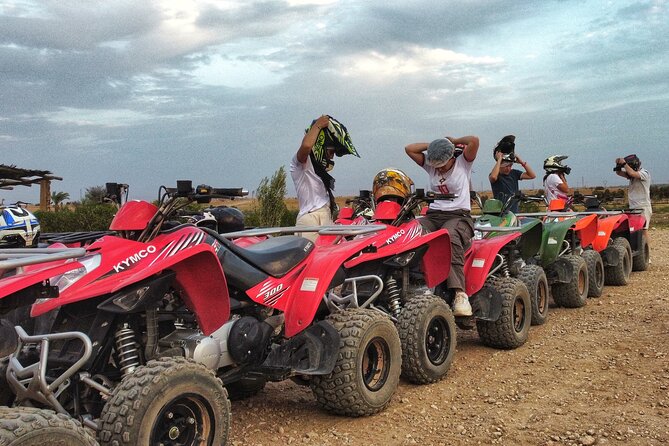 Marrakech: Quad tour in the Palmeraie and desert jbilet - Tea in a Berber Village