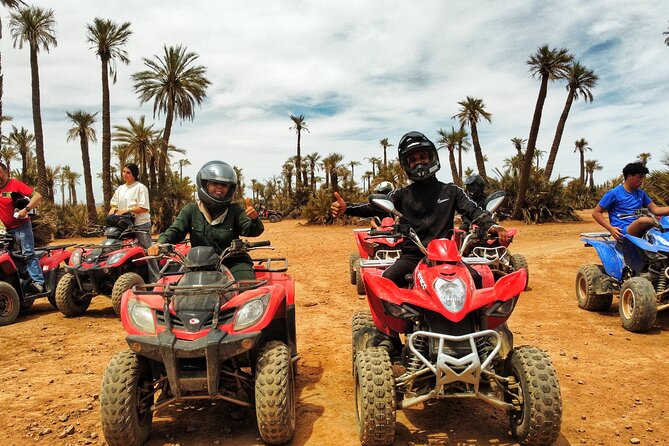 Marrakech: Quad tour in the Palmeraie and desert jbilet - Safety, Group Size, and Comfort