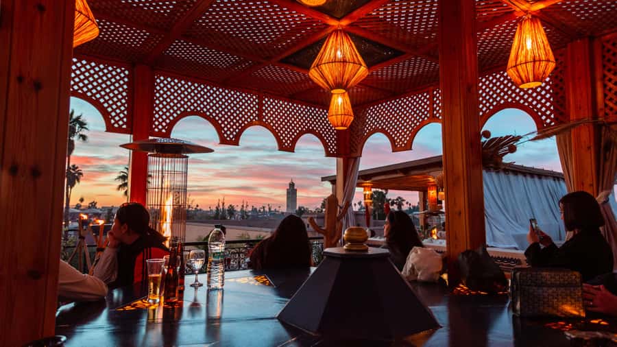 Marrakech: Rooftop Dinner with Koutoubia View - A rooftop meal with Marrakech’s best landmark in view