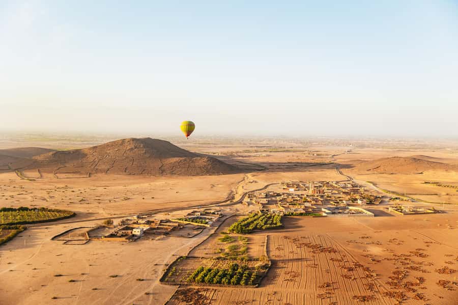 Marrakech: Shared Balloon Flight with Tea - Landing, breakfast, and the return to earth