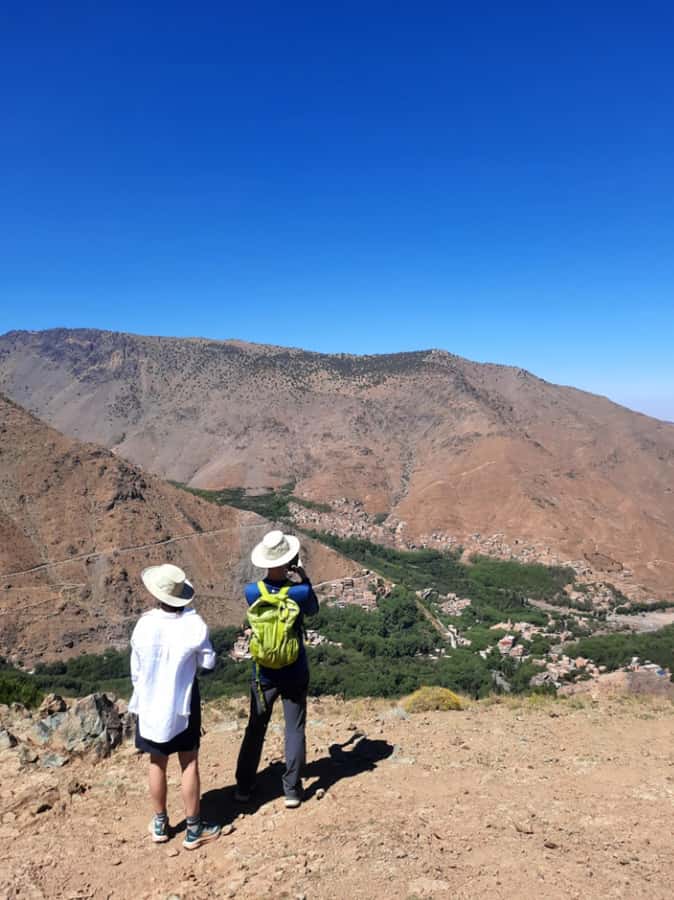 Marrakech: Tedli Summit Atlas Mountains Day Hike & Lunch - Returning to Imlil and seeing the waterfall