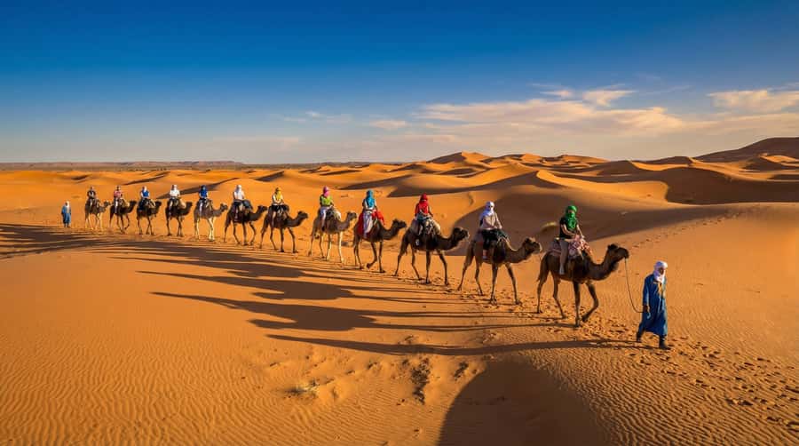 Marrakech to Fes: 3-Day Merzouga Desert Camel & Sandboarding - Day 1: Across the High Atlas to Ait Benhaddou and Dades