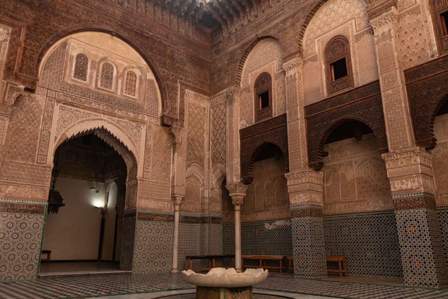 Marrakech to Fes: Quad, Dinner, Camel, 3-Day Desert Tour - Sunset by camel at Erg Chebbi