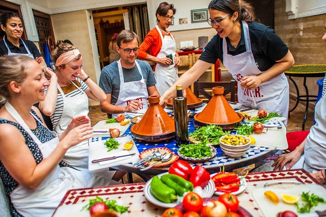 Marrakech Tour: Tajine Cookery Class Experience - Shopping for ingredients in Marrakech’s souq
