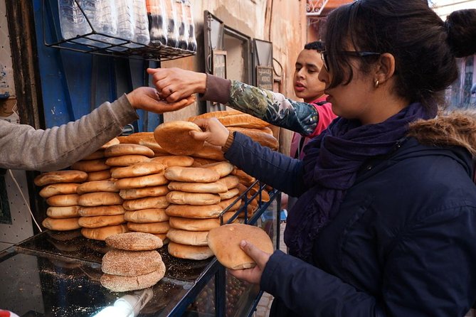Marrakech Tour: Tajine Cookery Class Experience - Preparing chicken tajine, salads, and bread