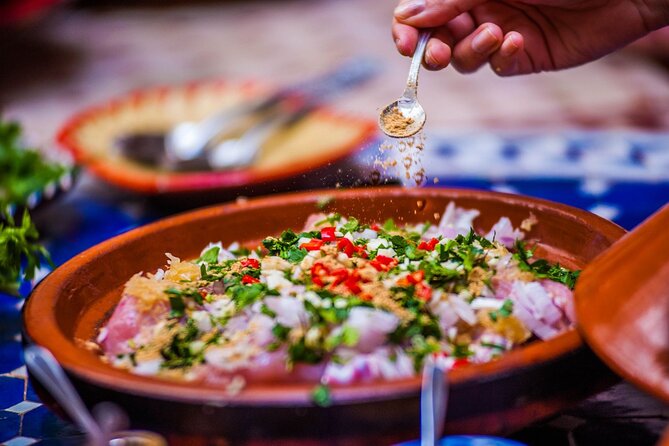 Marrakech Tour: Tajine Cookery Class Experience - Mint tea and the quiet riad lunch