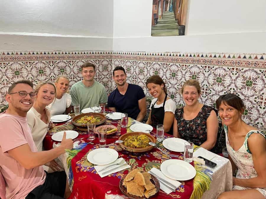 Marrakech: Traditional Moroccan Cooking Class & Market Visit - Learning the Moroccan mint tea ritual