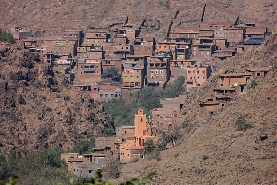 Marrakech: Zip Line in Atlas Mountains & Berber Villages - Moroccan lunch beside Toubkal National Park