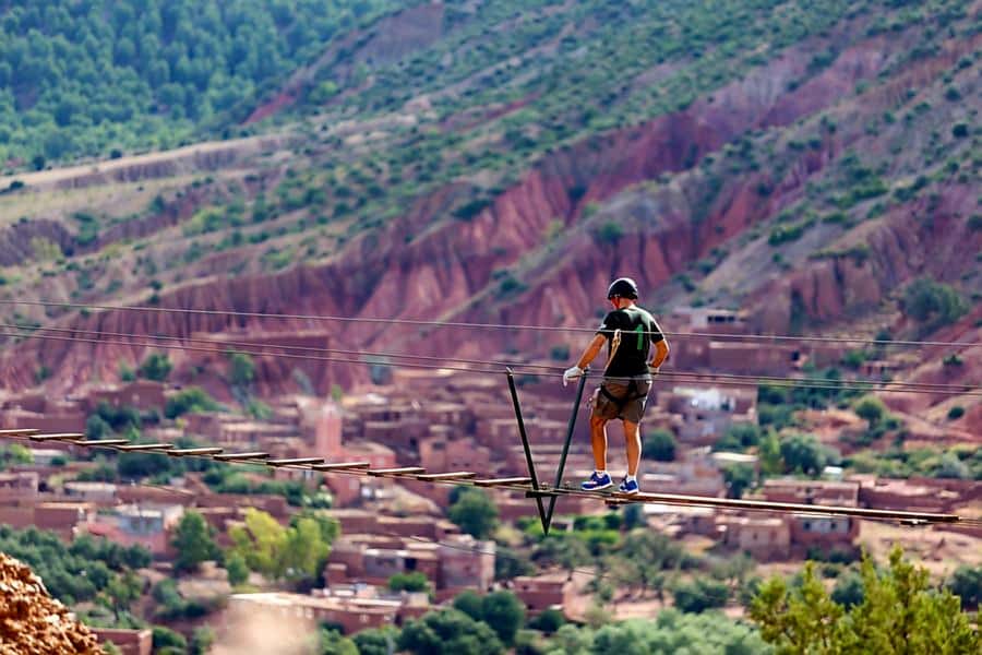 Marrakech: Zipline and Breakfast in the Atlas Mountains - What to wear for the zipline course
