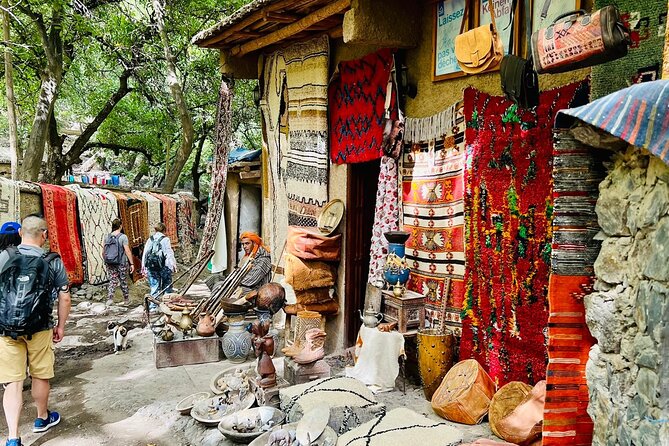 Marrakesh: Atlas Mountains, Imlil Valley & Waterfalls Tour - Breakfast, mint tea, and the argan oil stop