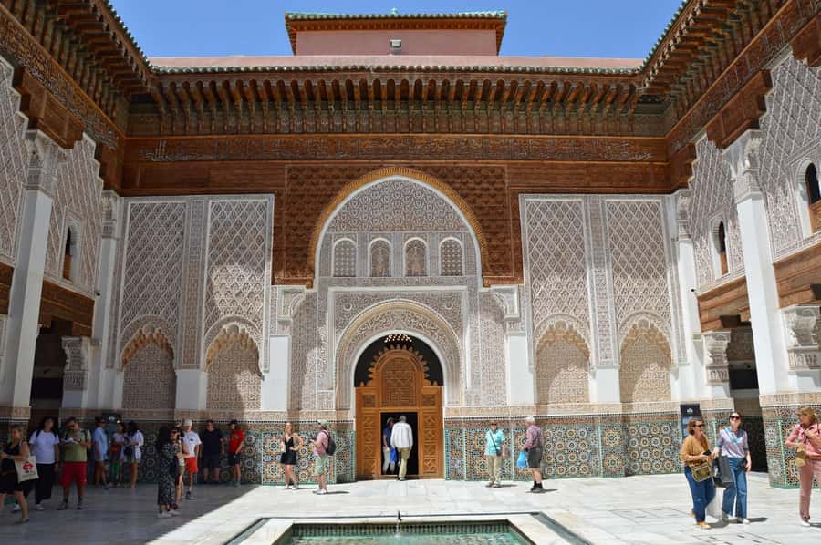 Marrakesh: Bahia Palace, Ben Youssef Medersa & Secret Garden - Le Jardin Secret as a change of pace