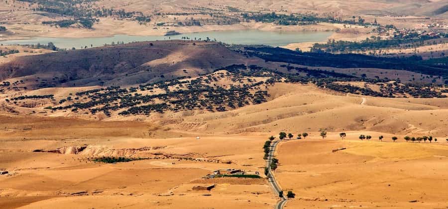 Marrakesh: Desert & Mountain Tour with Camel Ride & Lunch - The Imlil Valley and the waterfall walk