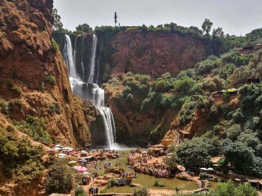 Marrakesh: Ouzoud Waterfalls Trip with Hike & Boat Option - First views of Morocco’s famous cascades