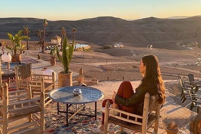Marrakesh: Sunset Dinner in Agafay Desert with Show & Transfers - The drive beyond the city