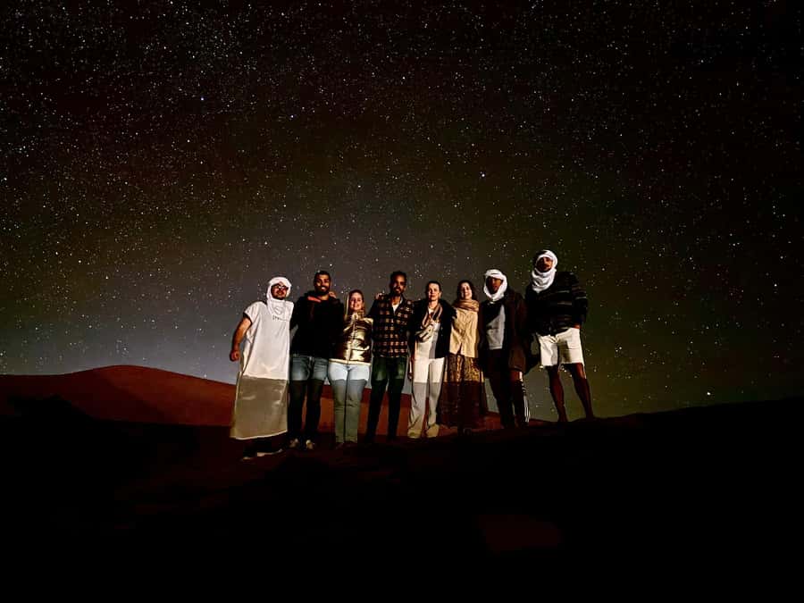 Merzouga: 1-Night in the luxury camp. camel ride & Dinner - Meeting the driver and reaching the dunes