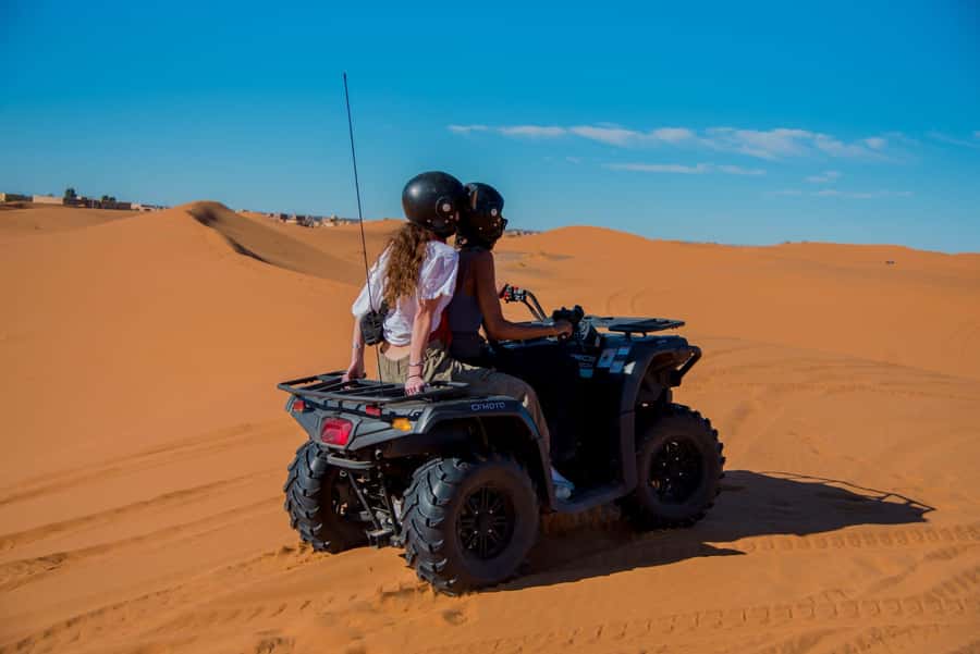 Merzouga : Adventure Quad Bike Safari, & Sandboarding - Who will enjoy this most